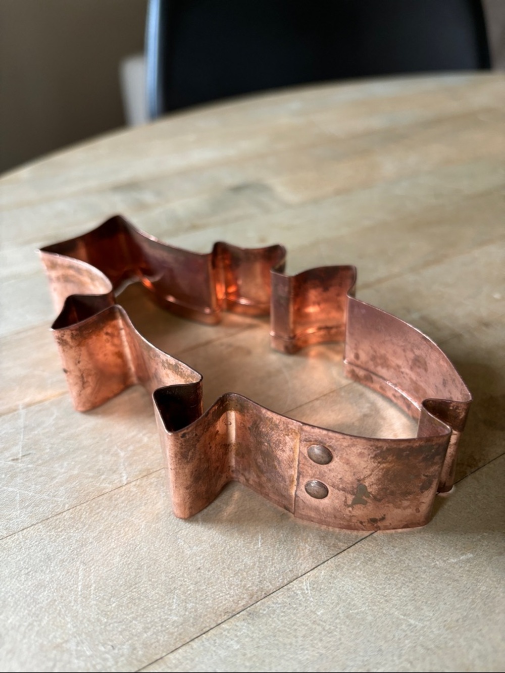 Copper Fish Cookie Cutter - Picture 3 of 4